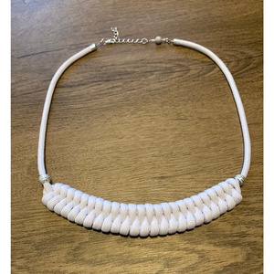Fehér nyaklánc, Ékszer, Nyaklánc, Cameo nyaklánc, Ékszerkészítés, MESKA