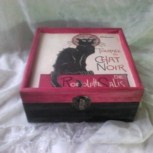 Chat Noir... - otthon & életmód - tárolás & rendszerezés - doboz - Meska.hu