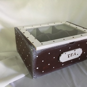 Pöttyös Teaház... - otthon & életmód - konyhafelszerelés, tálalás - Meska.hu