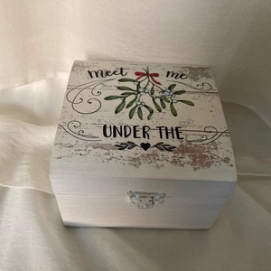 Fagyöngy karácsonyi gömb - karácsony - karácsonyi lakásdekoráció - karácsonyi lakásdíszek - Meska.hu