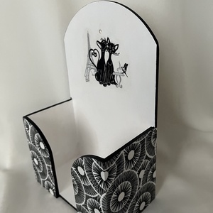 Macskás zsebkendő tartó  - otthon & életmód - tárolás & rendszerezés - zsebkendőtartó - Meska.hu Macskás zsebkendő tartó  - otthon & életmód - tárolás & rendszerezés - zsebkendőtartó - Meska.hu