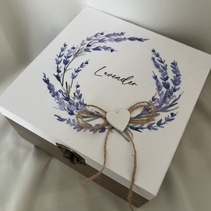 Levendula illatban - otthon & életmód - tárolás & rendszerezés - láda - Meska.hu