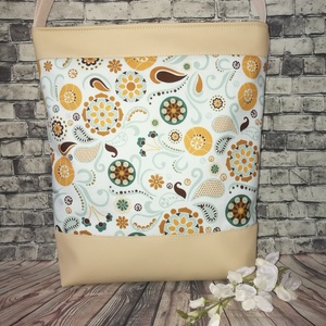 Mintás  textilbőr táska -  - Meska.hu