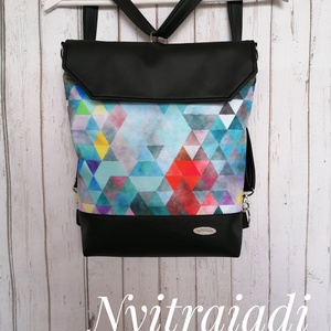 3in1 textilbőr táska - táska & tok - variálható táska - Meska.hu