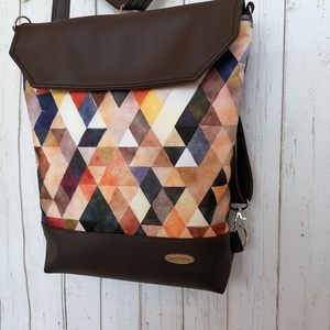 3in1 textilbőr táska - táska & tok - variálható táska - Meska.hu