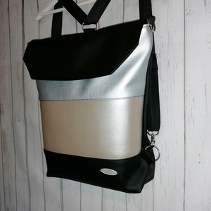 3in1 textilbőr táska - táska & tok - variálható táska - Meska.hu