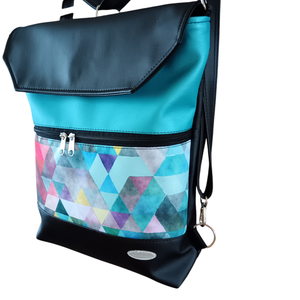 3in1 Textilbőr táska - táska & tok - variálható táska - Meska.hu