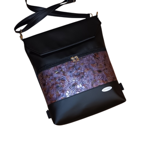 3in1 Textilbőr táska - táska & tok - variálható táska - Meska.hu