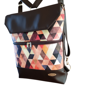 3in1 Textilbőr táska - táska & tok - variálható táska - Meska.hu