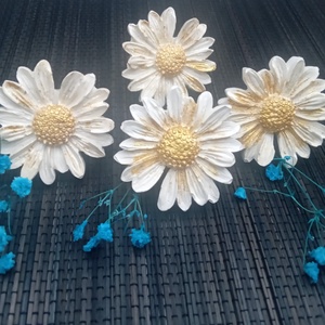 Margaréta szalvétagyűrű szett  6 db - otthon & életmód - konyhafelszerelés, tálalás - tálalás - szalvétatartó, szalvétagyűrű - Meska.hu