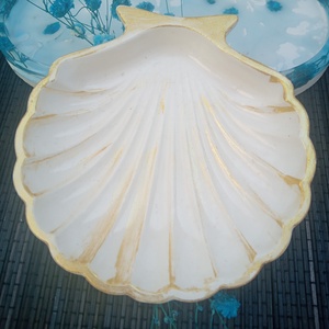 Kagylóba zárt szerettet  - esküvő - dekoráció - gyertya & gyertyatartó - Meska.hu