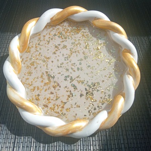 Fondin ékszertartó , Ékszer, Ékszertartó, Ékszertartó tál, Gipszöntés, MESKA