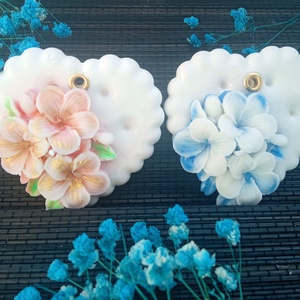 M.N Anyák napi köszönöajándék illatgyertya  virágal Cseresznyevirág , Esküvő, Dekoráció, Esküvői gyertya, , MESKA