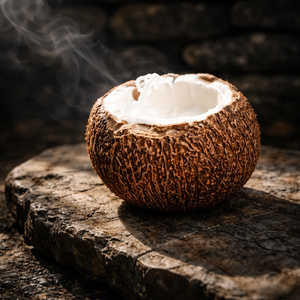 Hawaii kókuszdióhéj illatgyertya  - otthon & életmód - gyertya, illat, aroma - gyertya - Meska.hu
