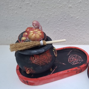 Halloweeni dekor szett , Ünnepi díszek, dekorációk, Húsvéti díszek és dekorációk, Húsvéti pénzátadó, , MESKA