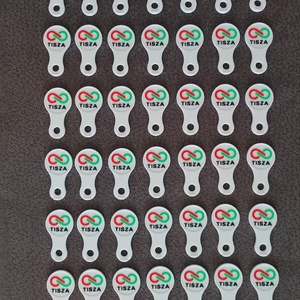 Bevásárlókocsi nyitó biléta és kulcstartó - táska & tok - kulcstartó & táskadísz - kulcstartó - Meska.hu