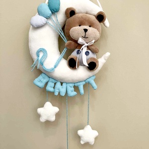 Fali dekoráció - baba - mama - babaszoba dekoráció - babanév dekoráció - Meska.hu