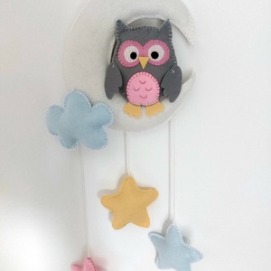 Baglyos dísz, Otthon & Életmód, Babaszoba, gyerekszoba, Babaszoba dekoráció, Varrás, MESKA