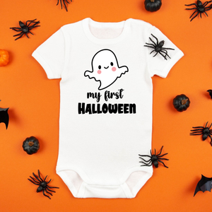 Halloween mintás body - ruha & divat - babaruha & gyerekruha - body - Meska.hu