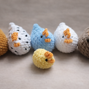 Horgolt puha csibe, Játék & Sport, Plüssállat & Játékfigura, Más figura, Horgolás, MESKA