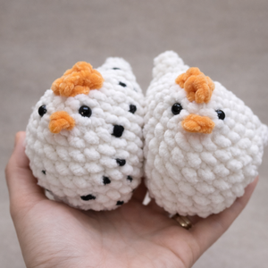 Horgolt puha csibe - játék & sport - plüssállat & játékfigura - más figura - Meska.hu