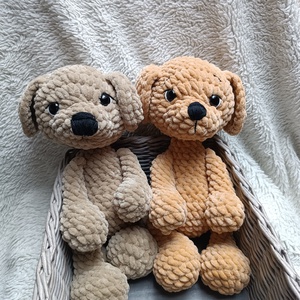 Horgolt kutyus , Játék & Sport, Plüssállat & Játékfigura, Kutya, Horgolás, Puha ölelés két kis tappancstól ?

Ez a két horgolt kutyus nem csak aranyos dekor, hanem igazi kis ..., MESKA