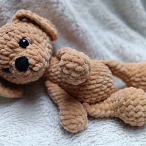 Horgolt kutyus  - játék & sport - plüssállat & játékfigura - kutya - Meska.hu