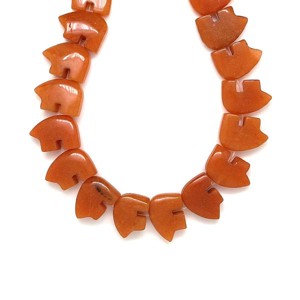 Aventurin barack medve 20x15mm, Kellékek & szerszámok, Ásvány alapanyag, Ásványfüzér, , MESKA