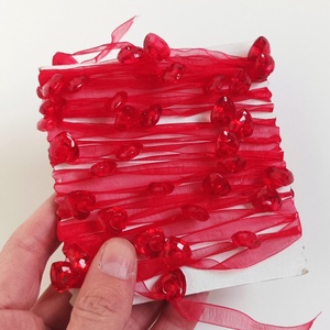 Szives organza szalag 5 méter - kellékek & szerszámok - rövidáru - szalag, pánt - textilszalag - Meska.hu