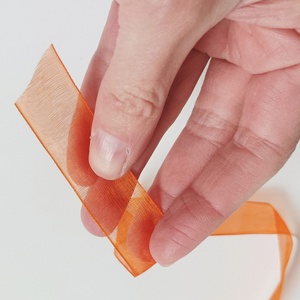 20 mm organza szalag (45 méteres tekercs) - kellékek & szerszámok - rövidáru - szalag, pánt - textilszalag - Meska.hu
