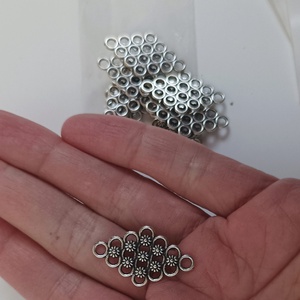 Rombusz charm - kellékek & szerszámok - ékszerkellék - charmok - Meska.hu