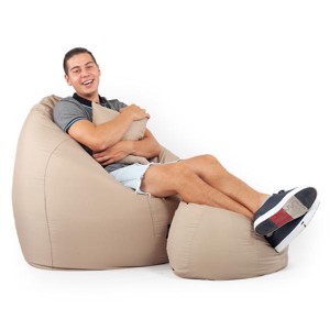 Drapp ALL IN Kültéri XXL Babzsákfotel Garnitúra, , , MESKA