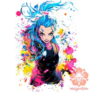 Graffiti Jinx v2 - ruha & divat - babaruha & gyerekruha - póló - Meska.hu