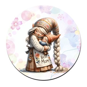 Cuki Anya manó & Kicsi Fia bögre alátét, Otthon & Életmód, Konyhafelszerelés, tálalás, Tálalás, Tányér- és poháralátét, , MESKA