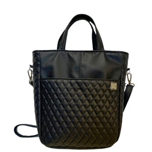 SuziartBag Fekete steppelt kisfüles kenguru táska, Táska & Tok, Kézitáska & válltáska, Válltáska, , MESKA