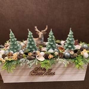 Szarvasos asztaldísz - karácsony - adventi díszek - adventi asztaldísz - Meska.hu Szarvasos asztaldísz - karácsony - adventi díszek - adventi asztaldísz - Meska.hu