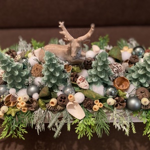 Szarvasos asztaldísz - karácsony - adventi díszek - adventi asztaldísz - Meska.hu Szarvasos asztaldísz - karácsony - adventi díszek - adventi asztaldísz - Meska.hu