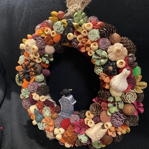 Halloween ajtódísz - Meska.hu