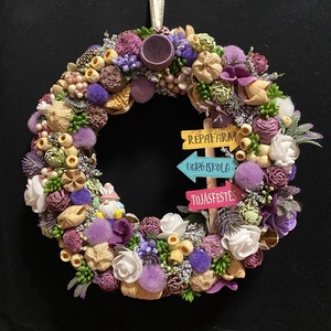 Tavaszi, húsvéti ajtódísz - Meska.hu