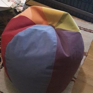 babzsák vagy huppanós puff -  - Meska.hu