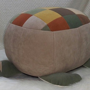 teknős puff   színes  mindenkinek ajánlva - Meska.hu