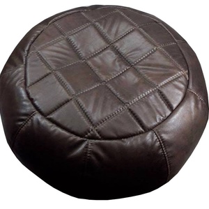 Hencsi nagy puff 17.) -sötét barna + 1 utántöltő - Meska.hu