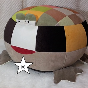 Leveli béka 6.) Öko tölthető puff Aquaclan szövetből ülőalkalmatosság, lábzsámoly - otthon & életmód - bútor - puff - Meska.hu