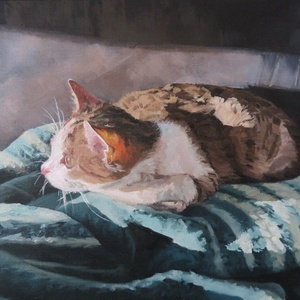 Kisállat portréfestmény rendelésre -  - Meska.hu