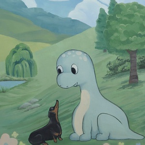 Festmény gyerekszobába rendelésre - művészet - festmény - olajfestmény - Meska.hu