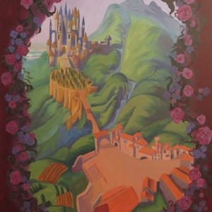 Festmény gyerekszobába rendelésre - művészet - festmény - olajfestmény - Meska.hu