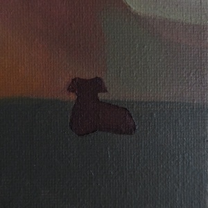 A Tacskó (olajfestmény) - művészet - festmény - olajfestmény - Meska.hu