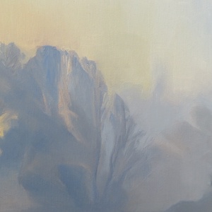 Fátyol  - művészet - festmény - olajfestmény - Meska.hu