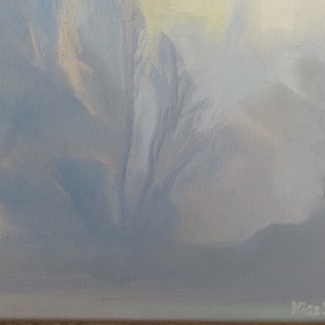 Fátyol  - művészet - festmény - olajfestmény - Meska.hu