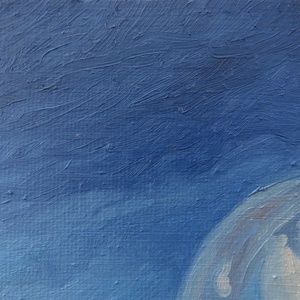 A mélyben - művészet - festmény - olajfestmény - Meska.hu